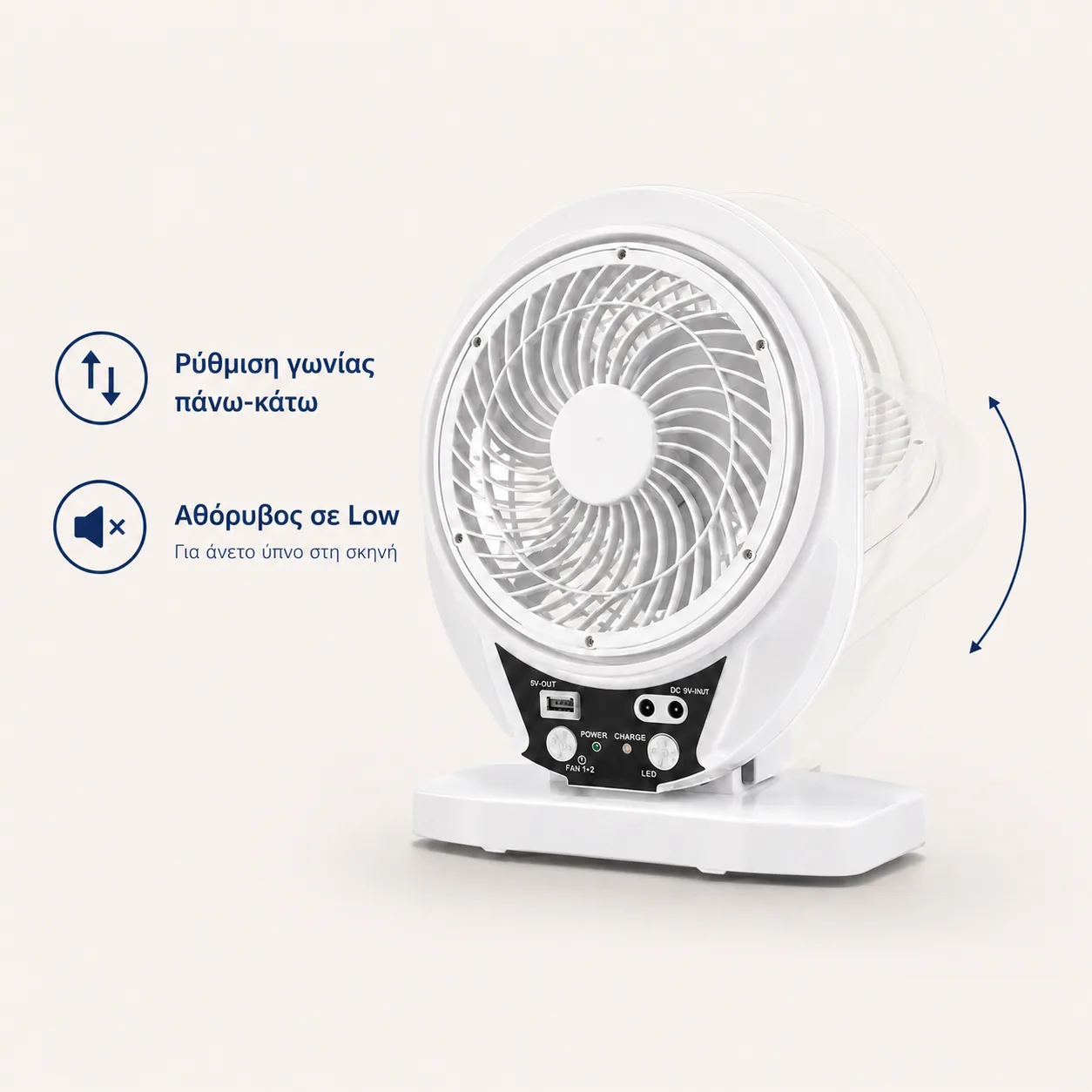 Solar Fan χαρακτηριστικά
